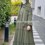 Layered abaya