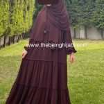 Layered abaya