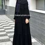 Layered abaya