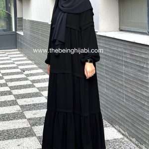 Layered abaya