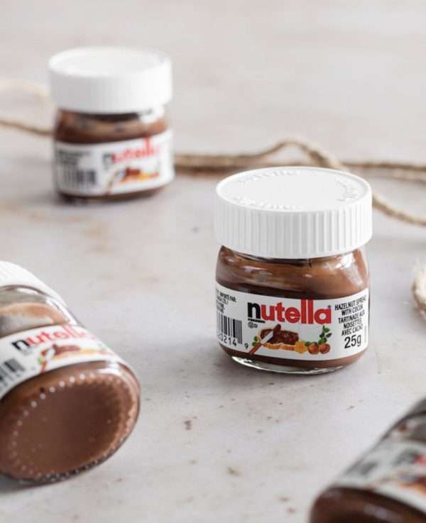 Mini nutella jar