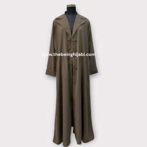 Coat style abaya