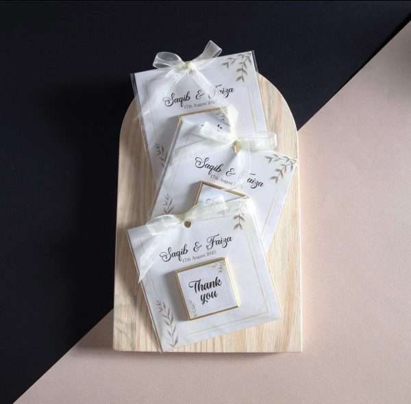 Chocolate tablet cards