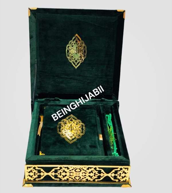 Laser luxury Quran sets - with janamaz - Image 4