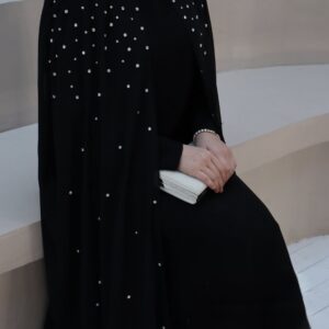Abaya with cape