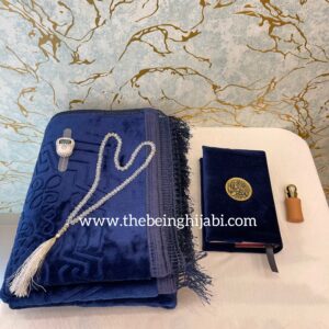 Matching Luxury prayer mat & Quran