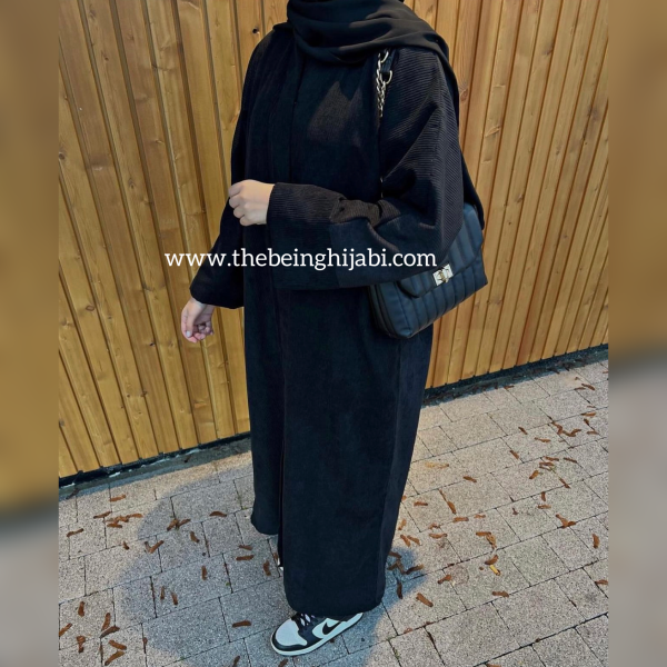 Corduroy abaya - Image 3